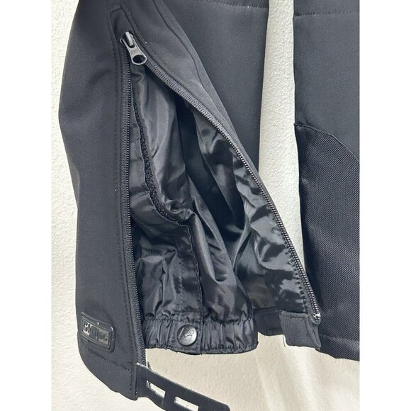 Killtec Ski Snow Pants Women's Size 8 Level 5 Detachable Straps Black Waterproof - Picture 13 of 13
